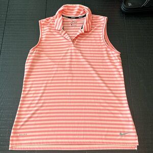 Women's Nike Dri-Fit golf top size large